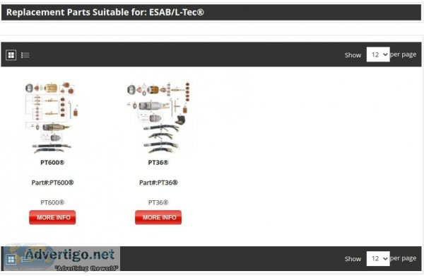 ESAB Plasma Cutter Parts ESAB Replacement Parts  Alternative Par