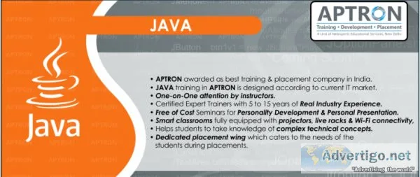Java training institutes in noida