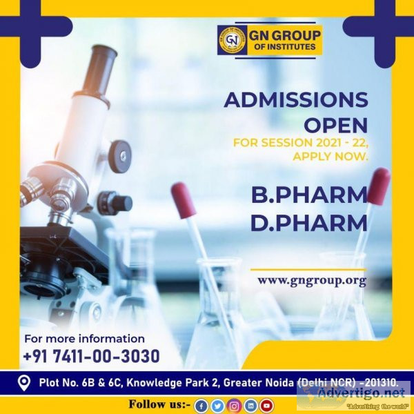 B Pharma college in Delhi NCR GnGroup