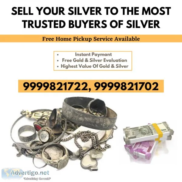 Scrap silver for cash