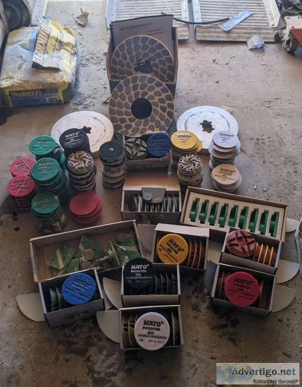 CONCRETE POLISHING PADS