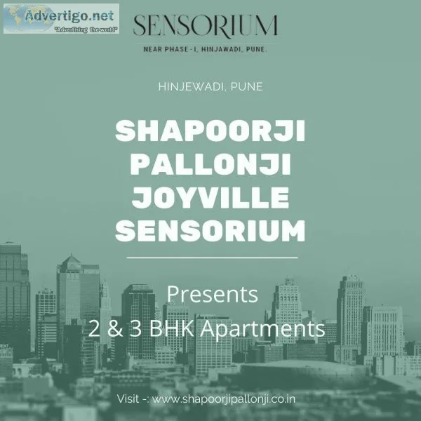 Shapoorji Pallonji Joyville Sensorium  Immaculate design coupled
