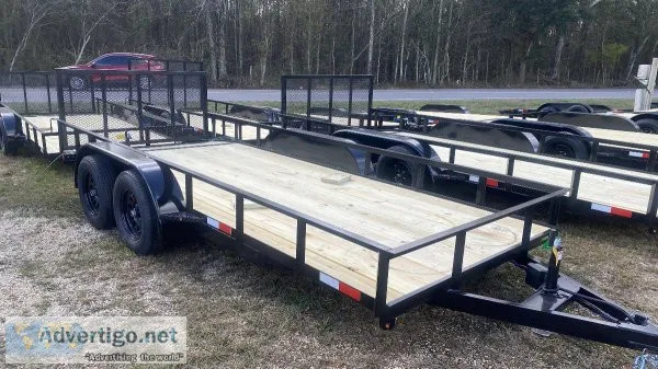NEW 6.6 x 16 Utility Trailers