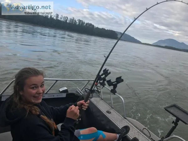 Salmon fishing Vancouver from Kilby Lodge