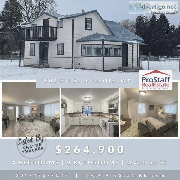 Beautiful 4 Bedroom in Oroville