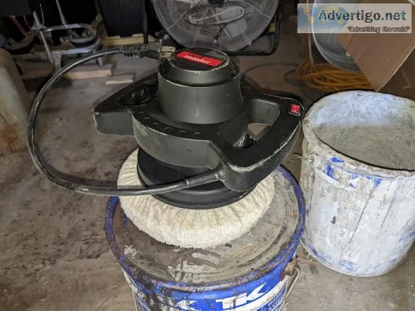 Drill master wax polisher