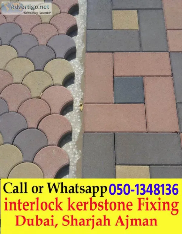 Interlock fixing company ajman sharjah dubai