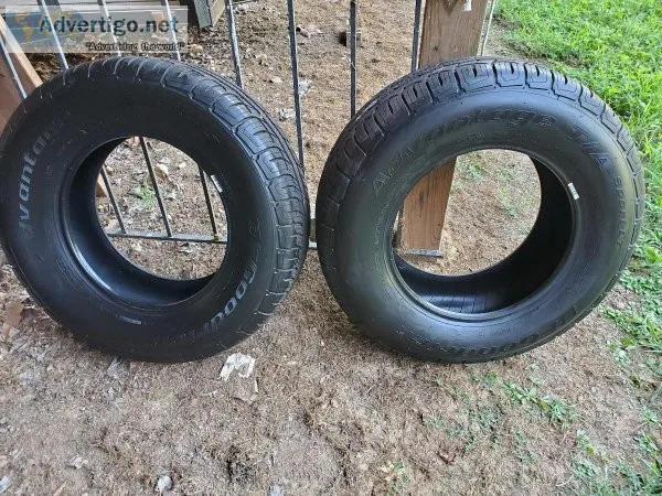 2 Brand new BF Goodrich Tires