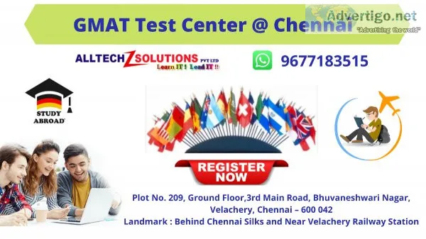 GMAT Test Center in Chennai