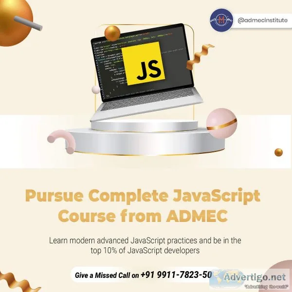 Pursue Complete JavaScript Course From ADMEC