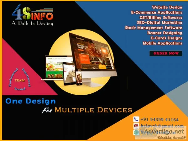 Software and website company in bhubaneswar - 4sinfo