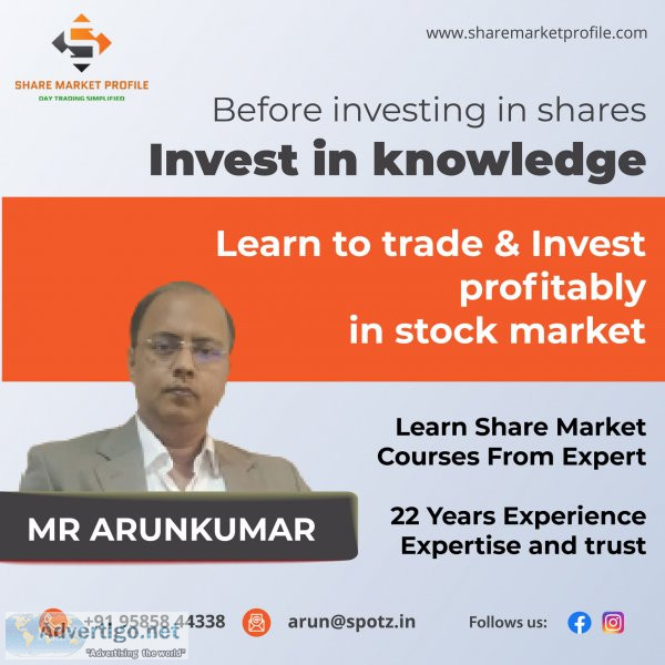 Best share market training institute in chennai