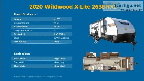 2020 Travel Trailer