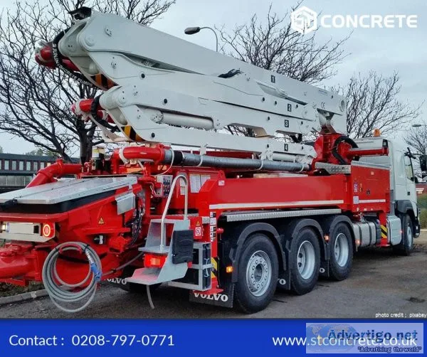 Hire Concrete Line Pump in Harrow  ST Concrete