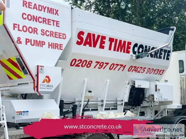 Hire Barrow Mix Concrete in Guilford  ST Concrete