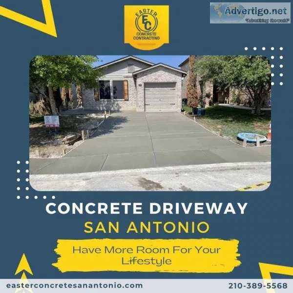 Concrete Driveway San Antonio