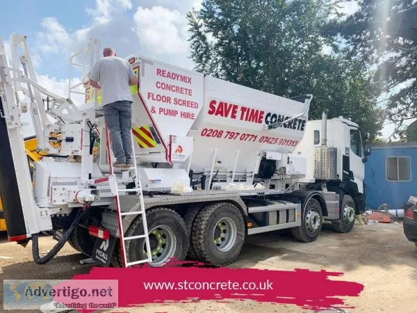 Ready Mix Concrete Construction in Luton  ST Concrete