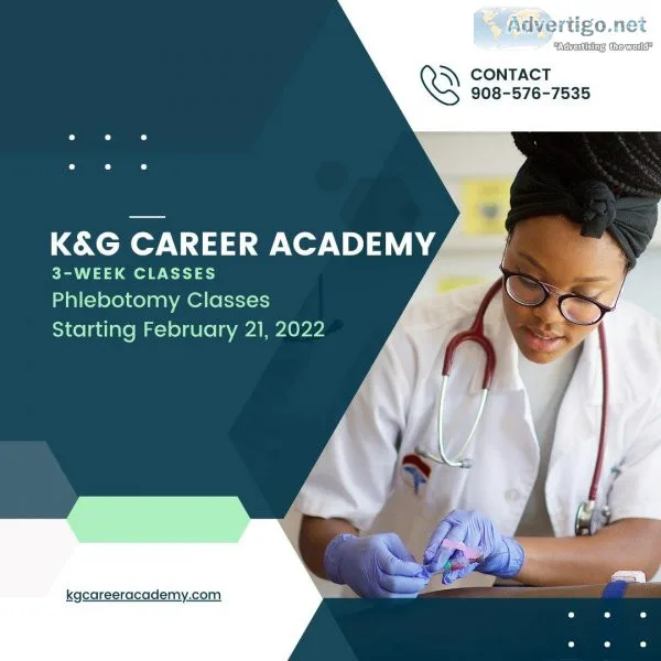 KG Career Academy - 3-Week Phlebotomy Classes