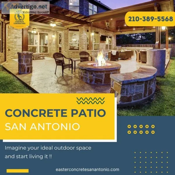 Concrete Patio San Antonio