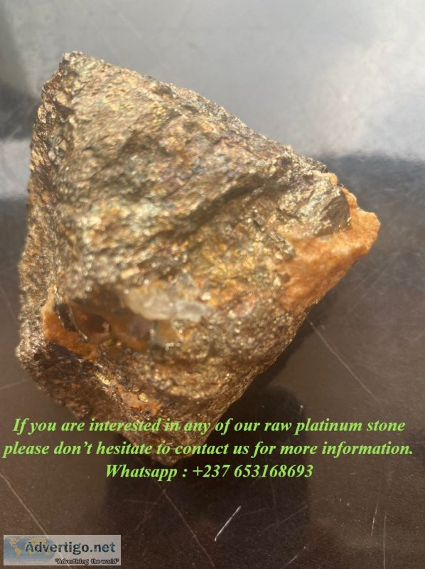 Raw platinum for sale