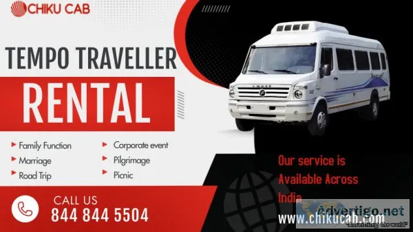 Hire a luxury tempo traveller in gurgaon