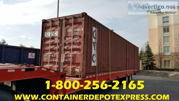 Used steel storage container / used steel shipping containers
