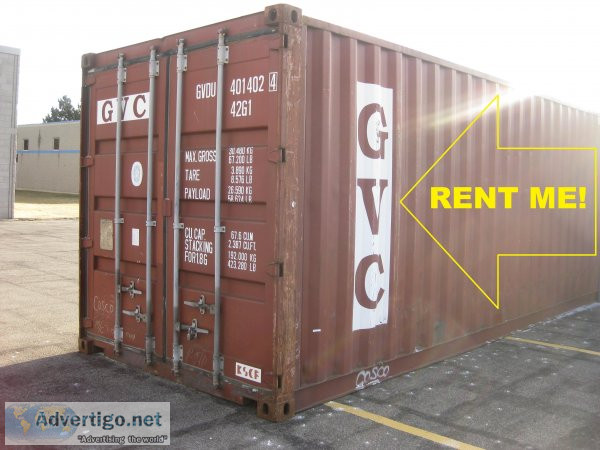 Used steel storage container / used steel shipping containers