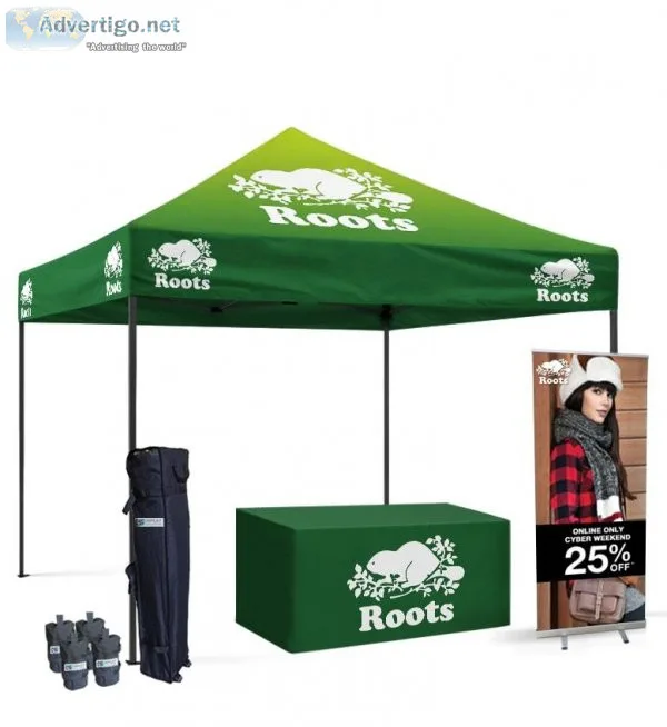 10x10 Pop Up Canopy Tent Illuminate Your Company&rsquos Trade Sh