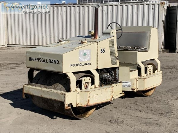 INGERSOLL RAND DA30 VIBRATORY TANDEM SMOOTH DRUM ROLLER 30418221