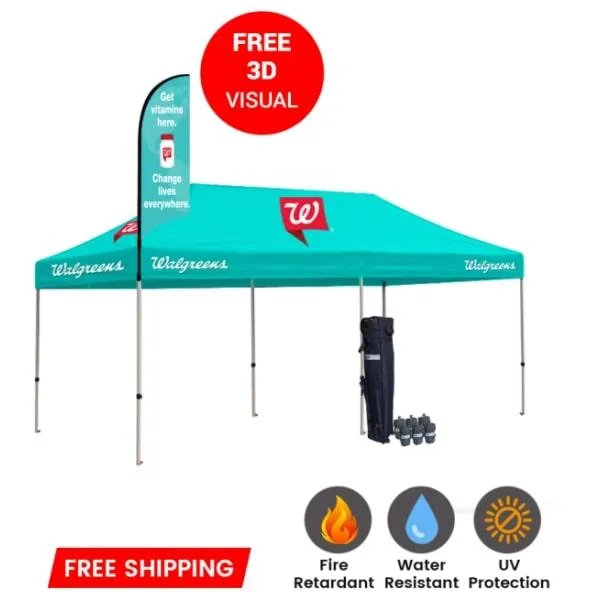 Fully Foldable Custom Canopy Tent  Dallas  USA