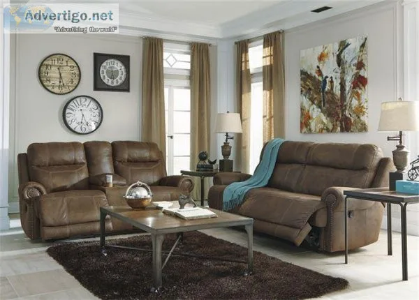 2 PC Reclining Sofa and Loveseat