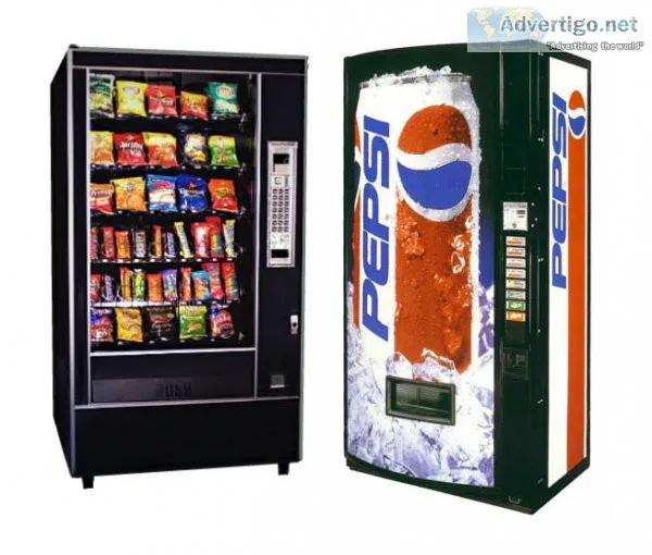 FREE SODA AND SNACK MACHINES FOR YOUR BUSINESS.250 SIGN UP BONUS