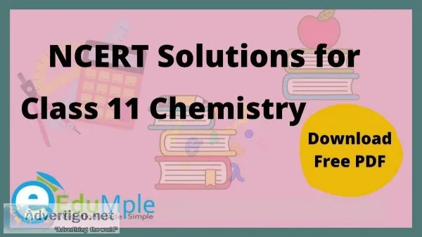 Chemistry class 11 NCERT solutions