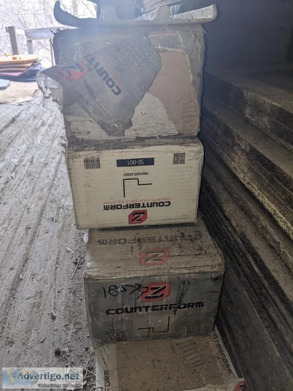 Square Edge Countertop Form CONCRETE