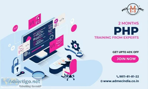 2 Months PHP Training From Experts.