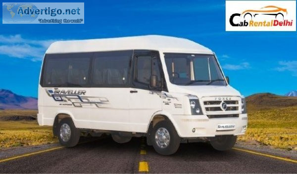 Book Tempo Traveler  Delhi  Cabrentaldelhi