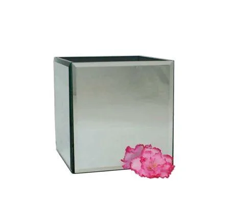 APAC&reg Mirror Cube Vase 14cm