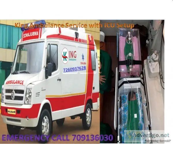 Get Best and Hassel -Free Ambulance in Ranchi  -King