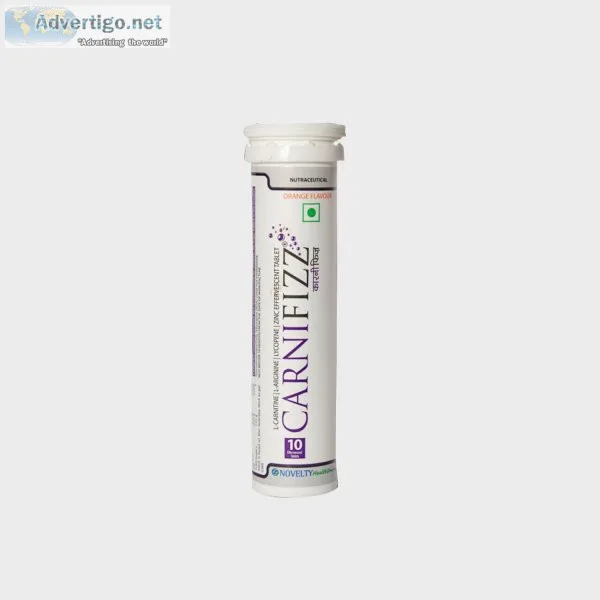 Carnifizz zinc effervescent tablet buy online cureka