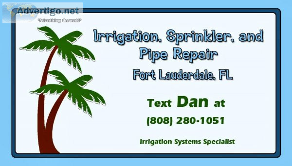 Irrigation sprinkler repair