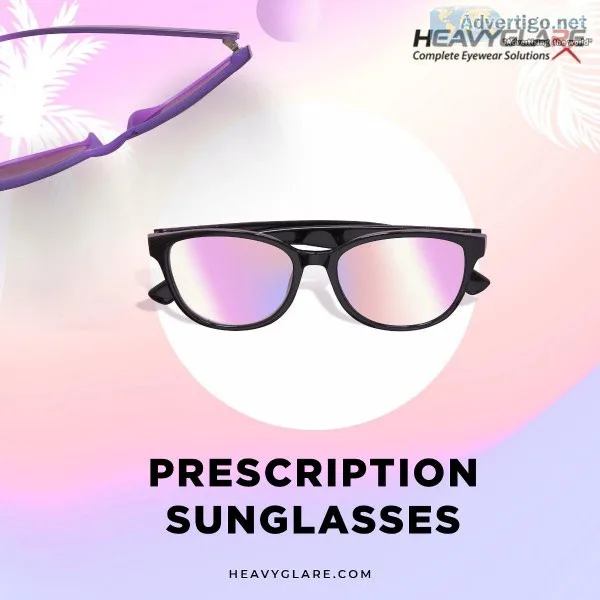 Shop Trendy Prescription Sunglasses at Heavyglare