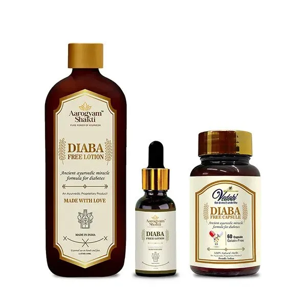 Vedobi | diaba free lotion | capsule | 100% ayurvedic