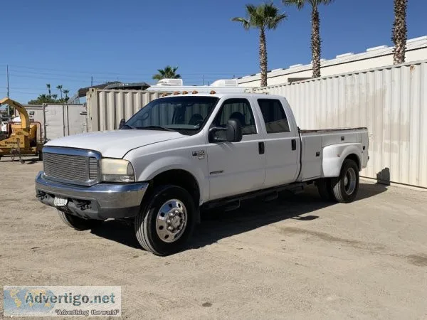 2001 FORD F550 CREW CAB UTILITY TRUCK 72601221