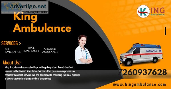 King Ground Ambulance Service in Darbhanga Bihar- World Class Fa