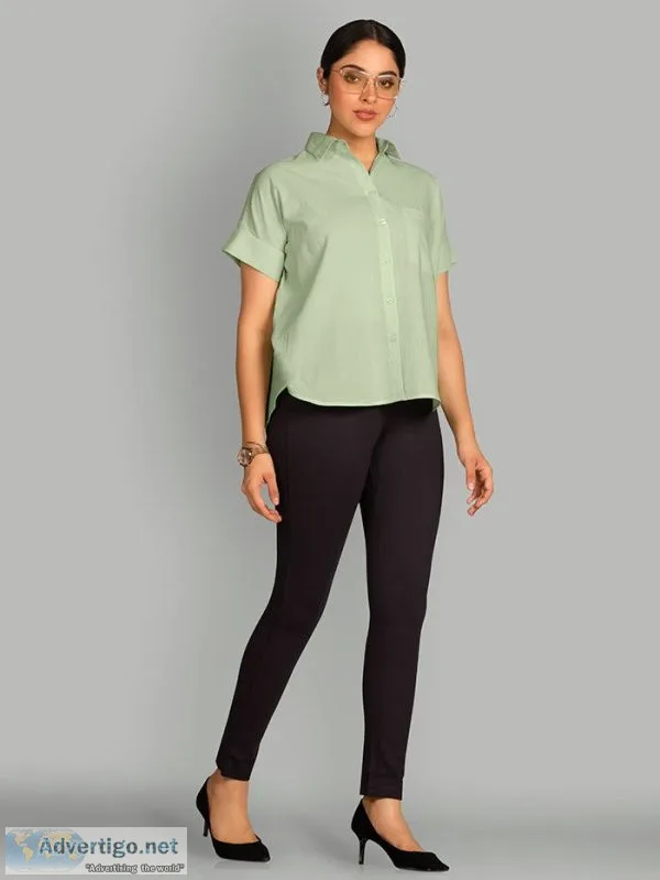 Order best shirts for women online india at beyoung