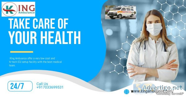 Opt Ambulance Service in  Tatanagar  by King &ndash Healthcare K
