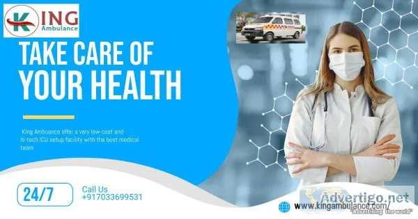 Opt Ambulance Service in  Tatanagar  by King &ndash Healthcare K