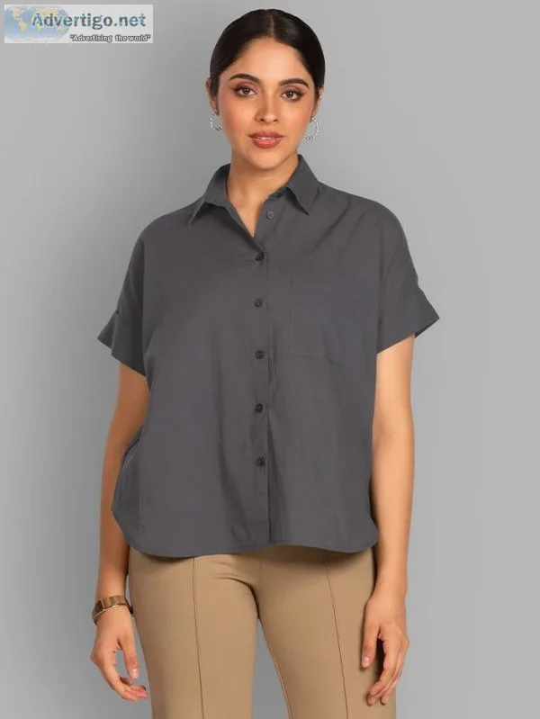 Order best shirts for women online india at beyoung