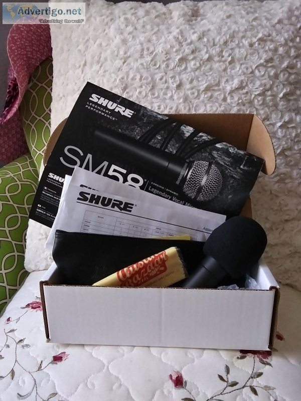 Shure 58 with mic cord