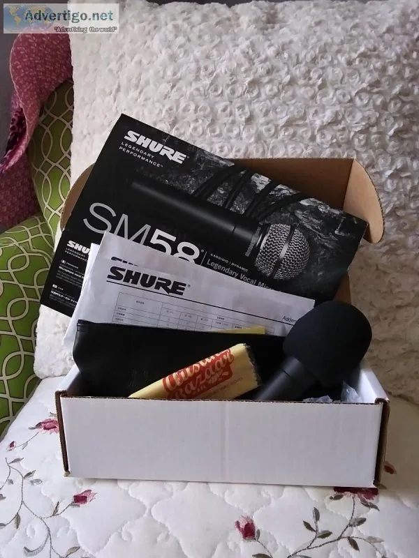 Shure 58 with mic cord
